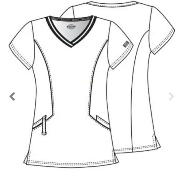 Dickies Scrub top - Picture 2 of 2